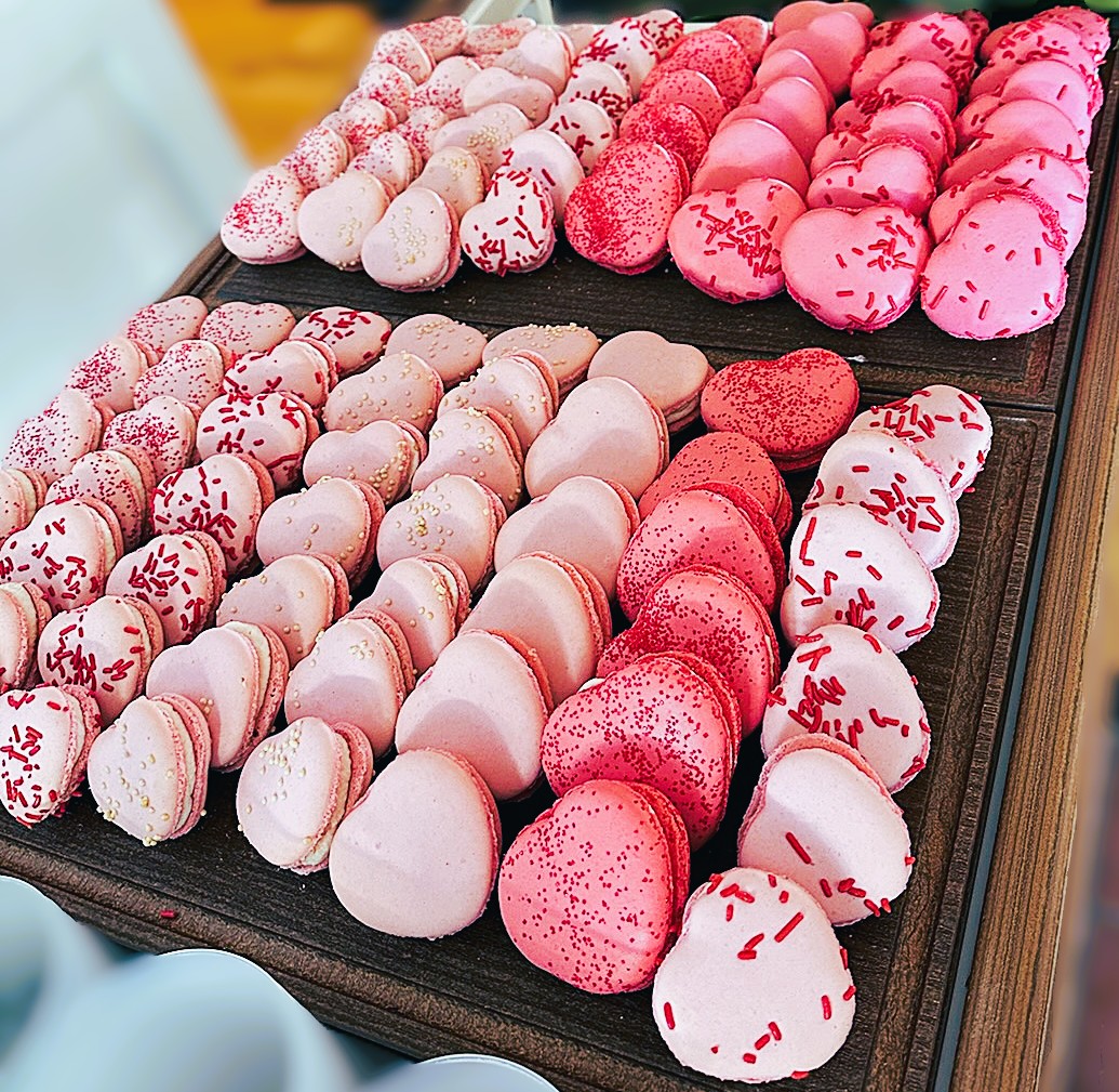 Heart Shaped Macarons